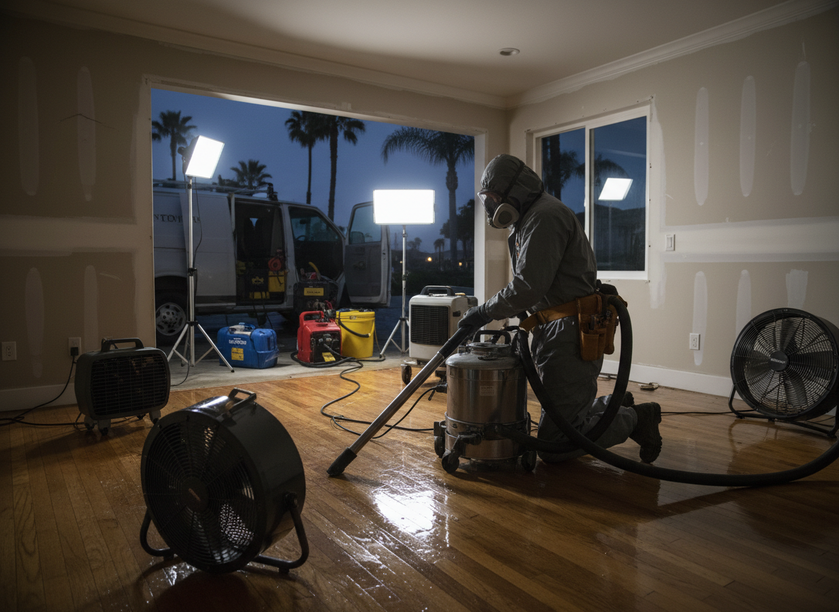 24-hour Water Restoration near Me in Del Mar, CA