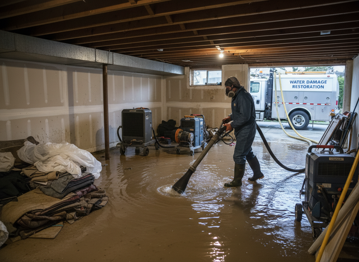 Water Damage Restoration  in San Diego