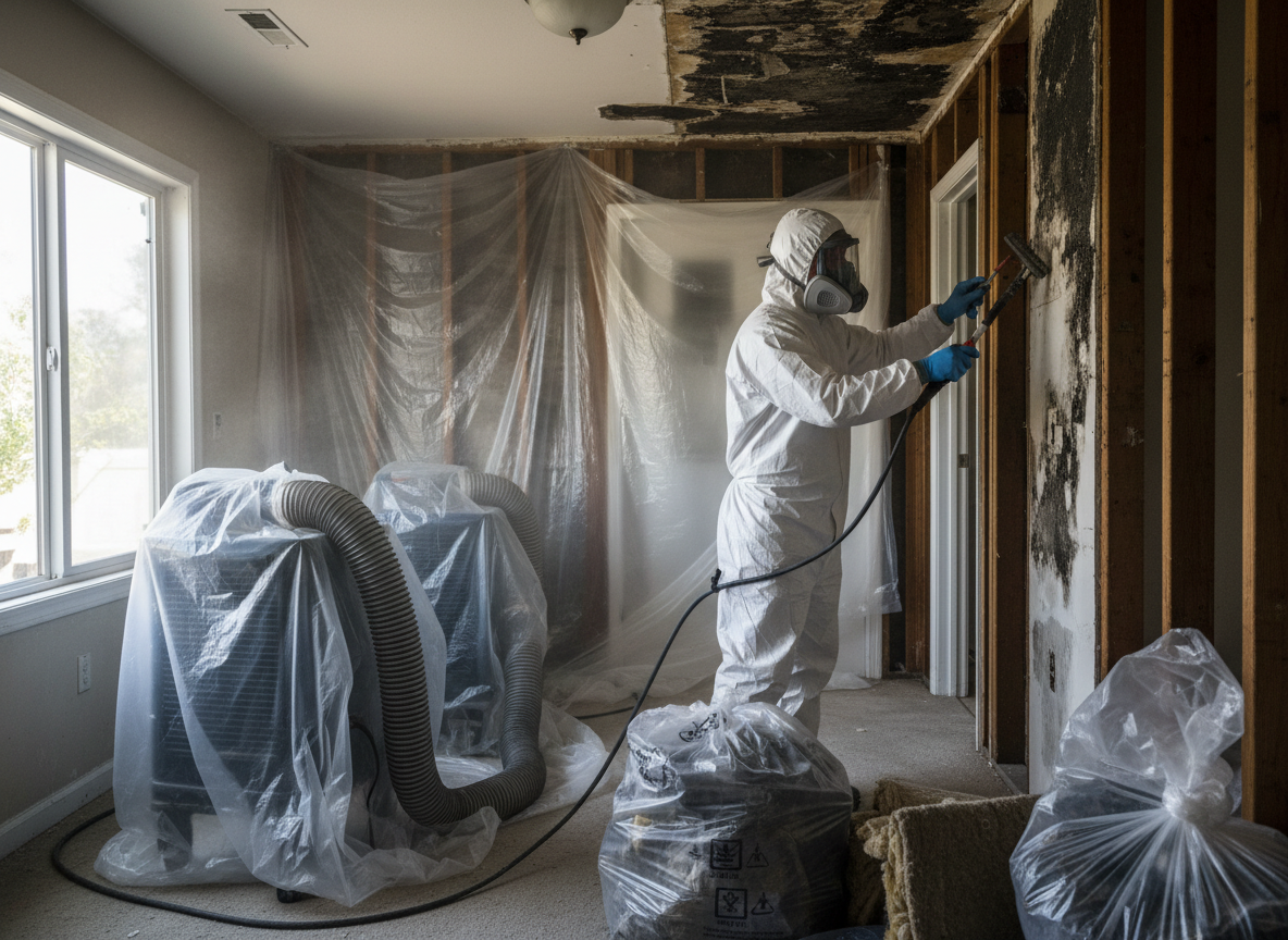 Mold Remediation After Water Damage in Del Mar, CA