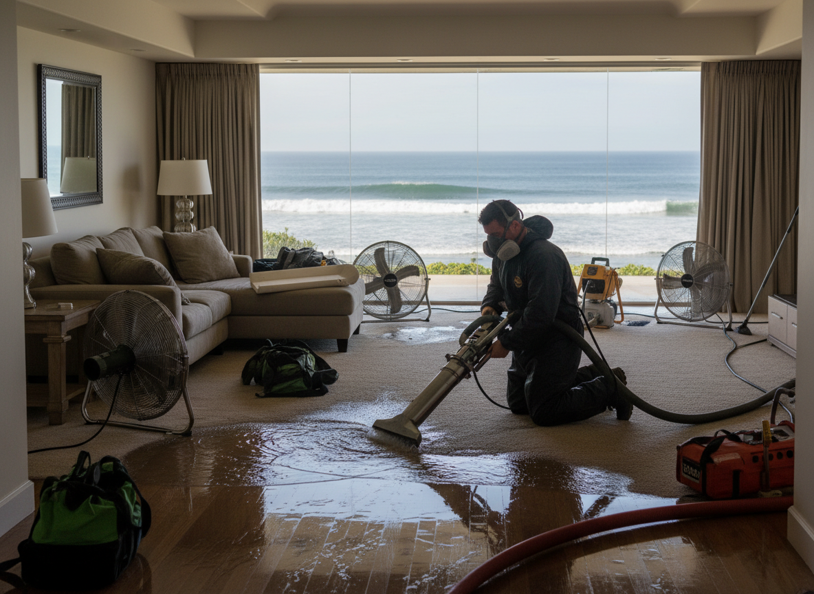 Water Damage Restoration  in Torrey Pines